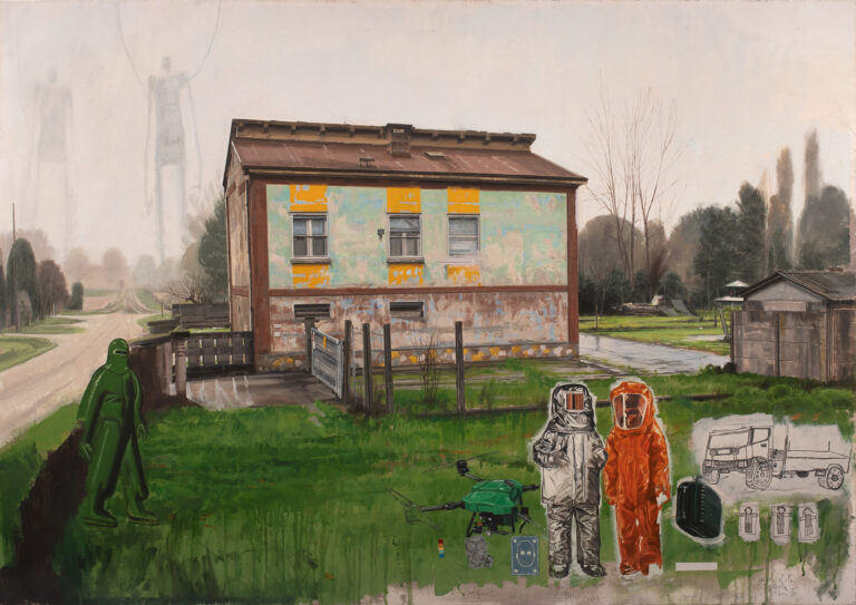 04_Nannini,Defcon 2, 2024-24, olio tela, 72x102 cm